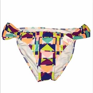 VICTORIA SECRET PINK multi color triangle bottoms